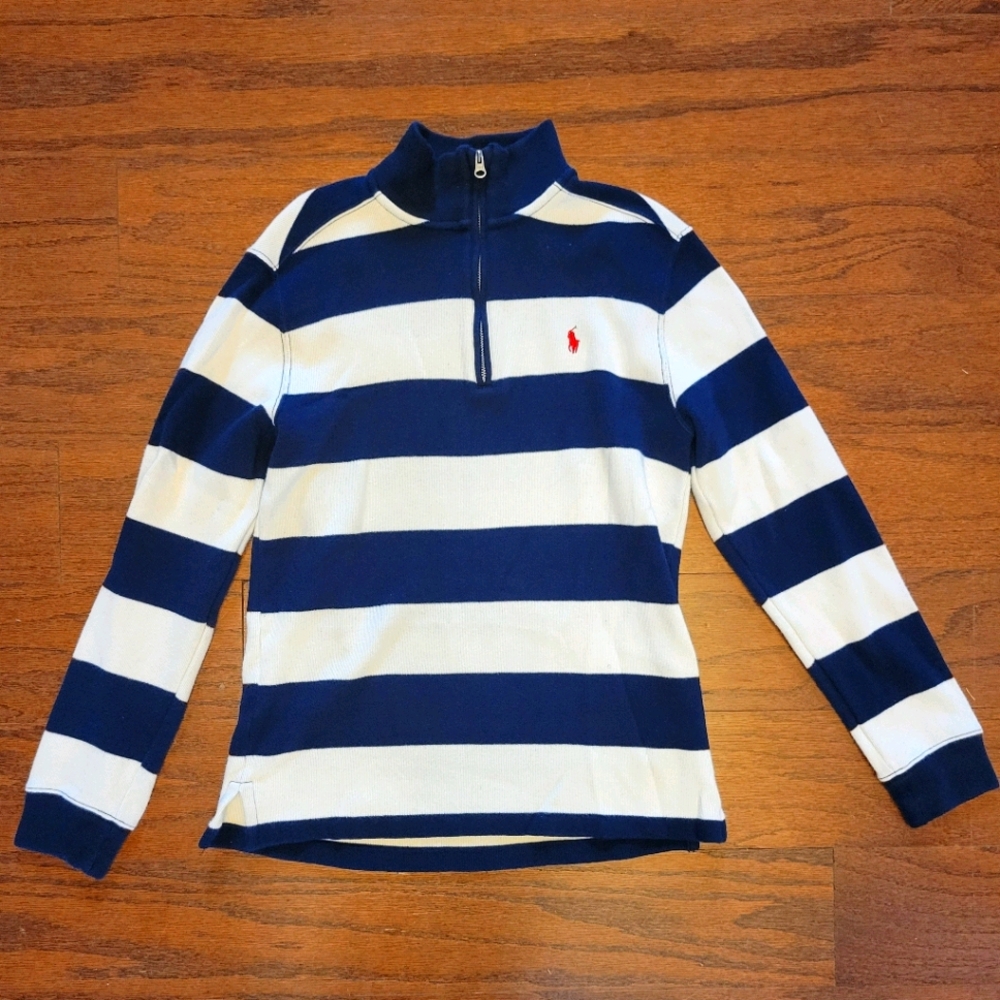 Boys L (14/16) Ralph Lauren Half Zip Pullover